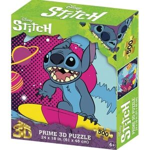 Disney Stitch Prime 3D puzzle 500 piece